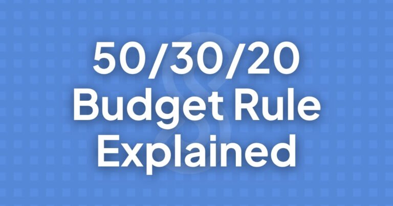 503020 Budget Rule Explained