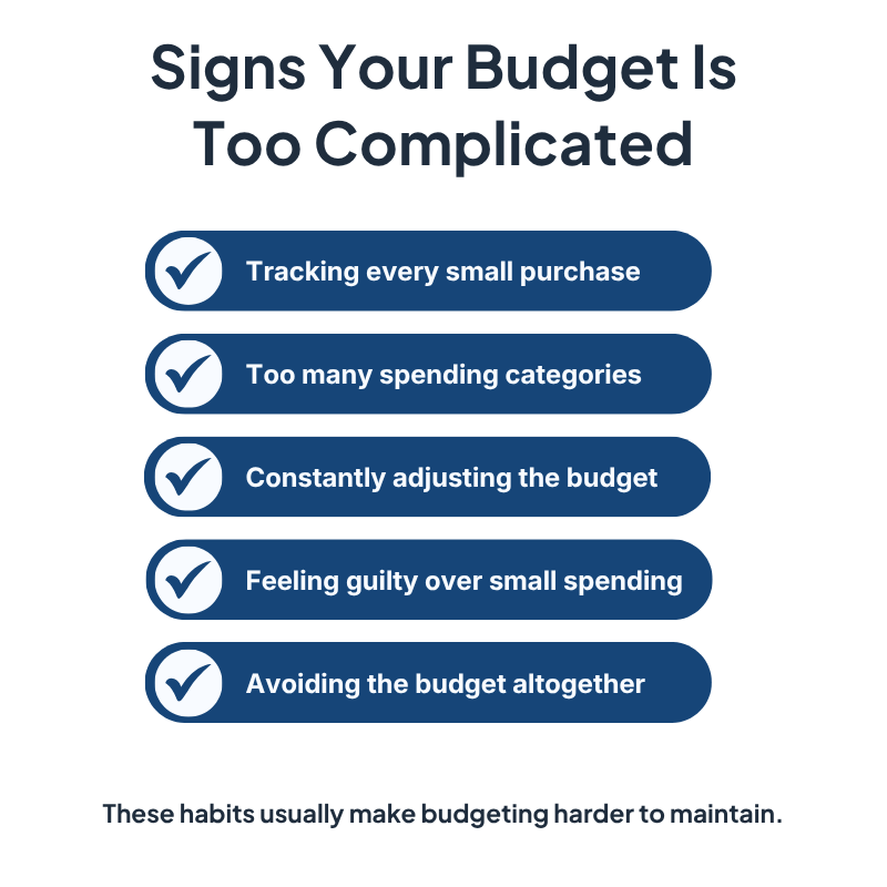 Signs Your Budget Is Too Complicated
